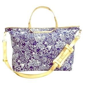 Lilly Pulitzer weekender bag
